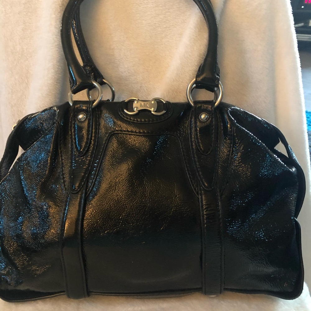 Michael Kors black Patent leather
